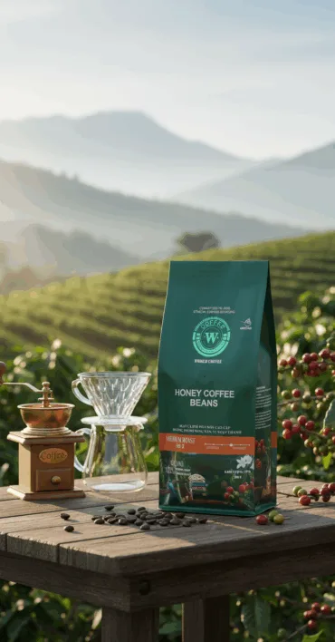 Honey Coffee Beans